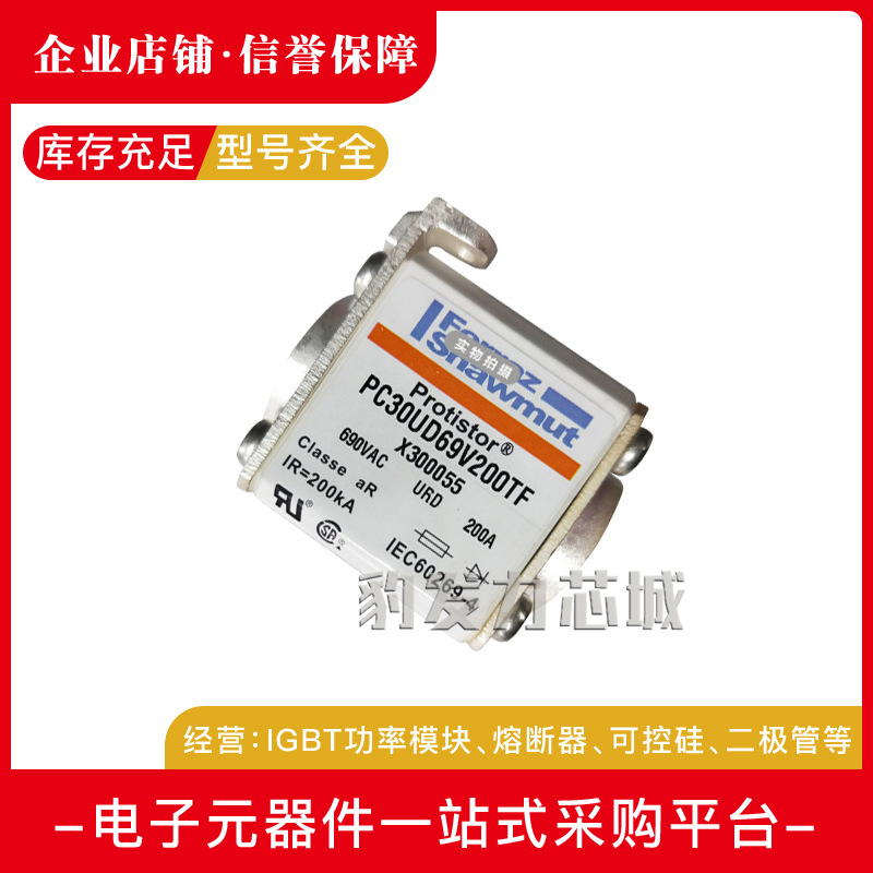 PC30UD69V200A K300113 30UD69V250A L300114全新熔断器现货